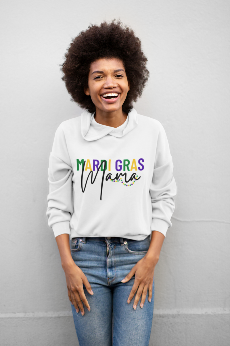Mardi gras shop sweatshirt