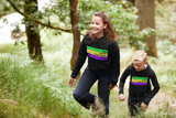 Kids Mardi Gras Flag Hoodie
