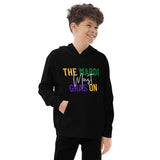 Kids The Mardi Must Gras On Hoodie - Black