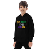 Kids The Mardi Must Gras On Hoodie - Black