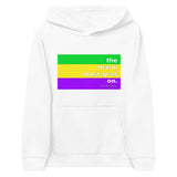 Kids Mardi Gras Flag Hoodie