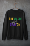 The Mardi Must Gras On Unisex Sweatshirt - Black