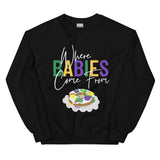 Where Babies Come From Unisex Sweatshirt - Black