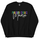 Mardi Gras Mama Unisex Sweatshirt - Black