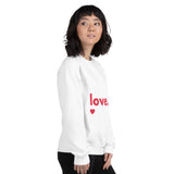Teach Love Unisex Sweatshirt