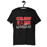 Dark Crawfish Weather t-shirt