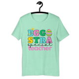 Eggstra Special Teacher t-shirt