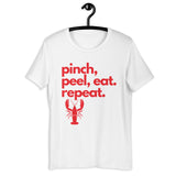 Pinch, Peel, Eat, Repeat t-shirt
