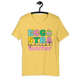 Eggstra Special Teacher t-shirt