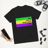 The Mardi Must Flag Youth jersey t-shirt