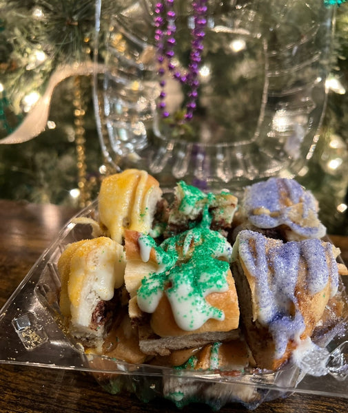 Stuffed King Cake Bites