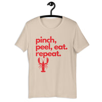 Pinch, Peel, Eat, Repeat t-shirt